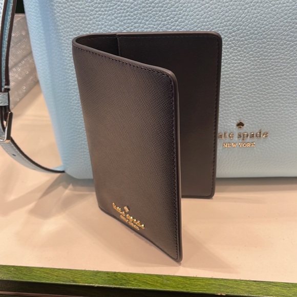 Kate Spade Madison Leather Passport Holder, Crush Proof, Black
NWT - Picture 8 of 16